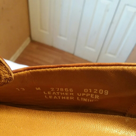 Men's Brown Leather Bostonian Slip On Loafer - Picture 8 of 8